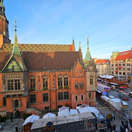 Rynek Market Square Wroclove Tectum Apartments Z Widokiem Na Rynek Breslau Exterior foto