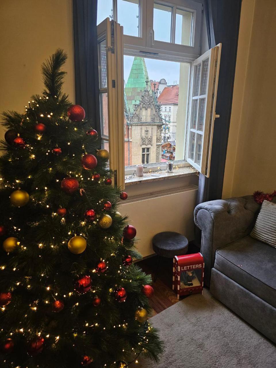Rynek Market Square Wroclove Tectum Apartments Z Widokiem Na Rynek Breslau Exterior foto